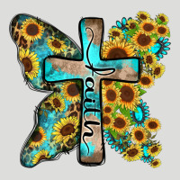 Faith Sunflower Cross Zipper Hoodie | Teevron
