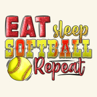 Eat Sleep Softball Repeat Premium Hoodie | Teevron