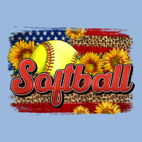 Western American Flag Softball Premium Hoodie | Teevron