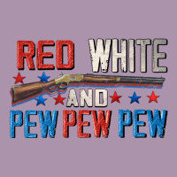 Red White And Pew Pew Pew Heavyweight Hoodie | Teevron