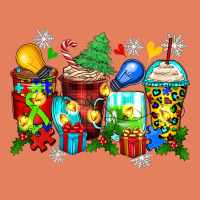 Autism Christmas Coffee Cups Classic Tee | Teevron