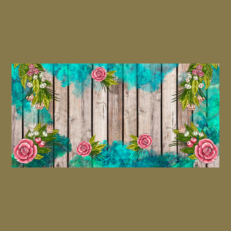 Western Floral  License Plate Template Premium Hoodie by BarkalooDesign | Teevron