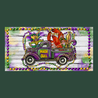 Mardi Gras Truck And Fleur De Lis Crawfish Zipper Hoodie | Teevron