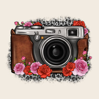 Rose Grey Leopard Vintage Camera Premium Sweatshirt | Teevron