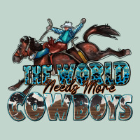 The World Needs More Cowboys Zipper Hoodie | Teevron