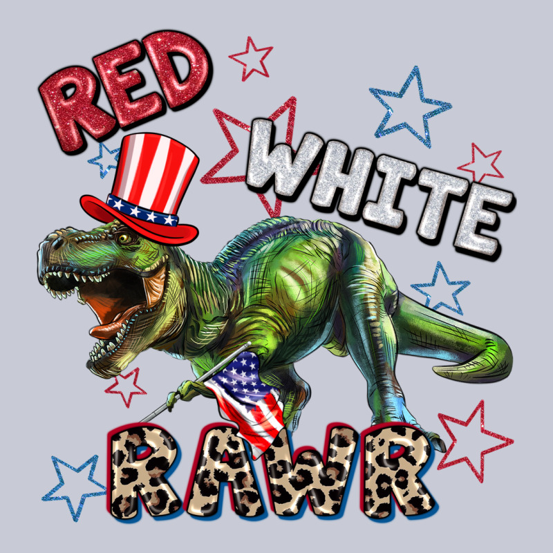 Red White Rawr 4th Of July Heavyweight Hoodie by CowGirlArtShop | Teevron