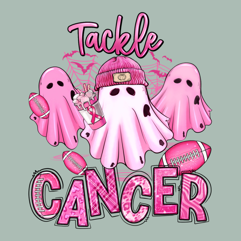 Tackle Cancer Halloween Ghosts American Football Classic Tee by RanaPortraitStore | Teevron