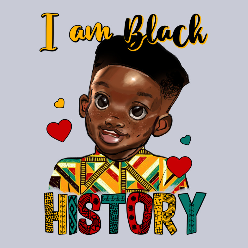 I Am Black History Black Boy Heavyweight Hoodie by HRA Design Shop | Teevron
