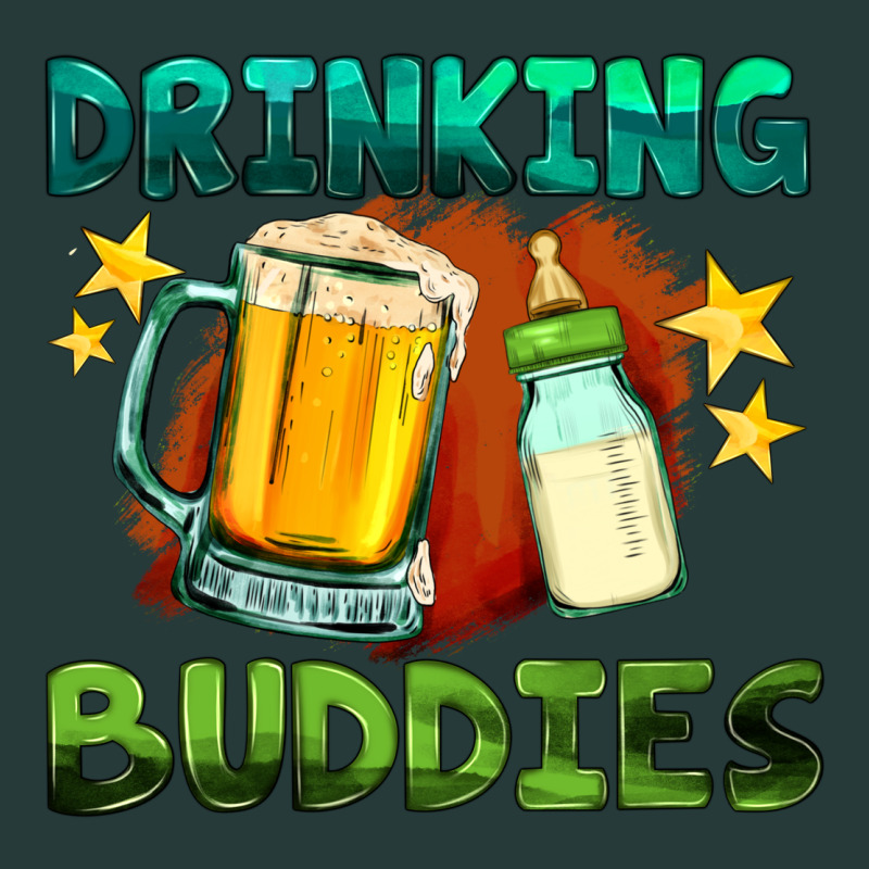 Drinking Buddies With Baby Bottle And Beer Premium Sweatshirt by HRA Design Shop | Teevron