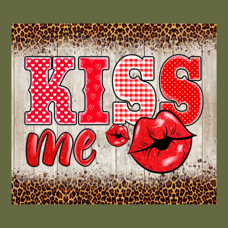 Valentine's Day Kiss Me Long Sleeve Tee by BarkalooDesign | Teevron