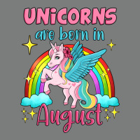 Unicorns Are Born In August Premium Hoodie | Teevron
