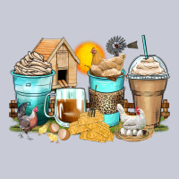 Chicken Coffee Cups Heavyweight Hoodie | Teevron