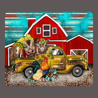 Western Truck Farm Animals Mousepad Premium Hoodie | Teevron