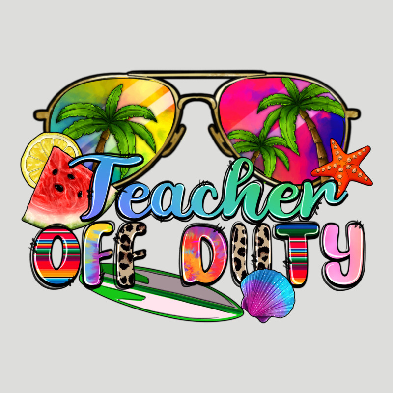 Teacher Off Duty Zipper Hoodie by Zillion Design Studio | Teevron