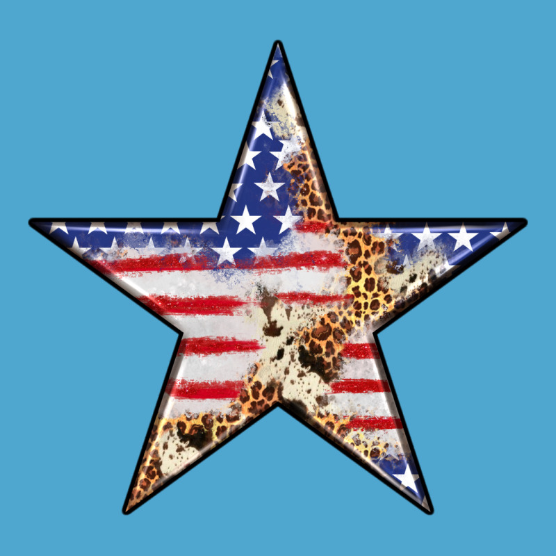 American Flag Star Premium Hoodie by LillyAllenDesigns | Teevron