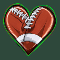 Football Heart Zipper Hoodie | Teevron