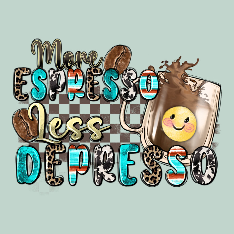 More Espresso Less Depresso Zipper Hoodie by Zillion Design Studio | Teevron
