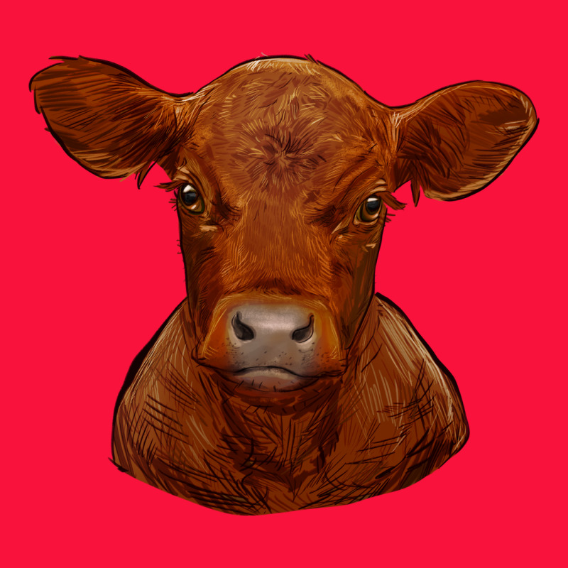 Red Angus Calf Classic Tee by RanaPortraitStore | Teevron