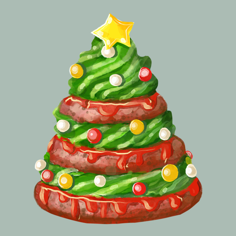 Green Chocolate Christmas Cookie Cake Classic Tee by FaDigitalArtStudio | Teevron
