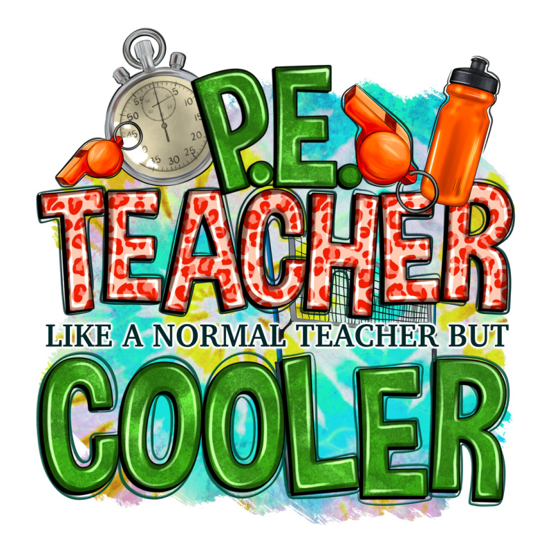 Pe Teacher But Cooler Premium Hoodie by NancyCooperArtShop | Teevron