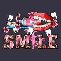 Smile With Teeth And Brush Vintage Hoodie | Teevron