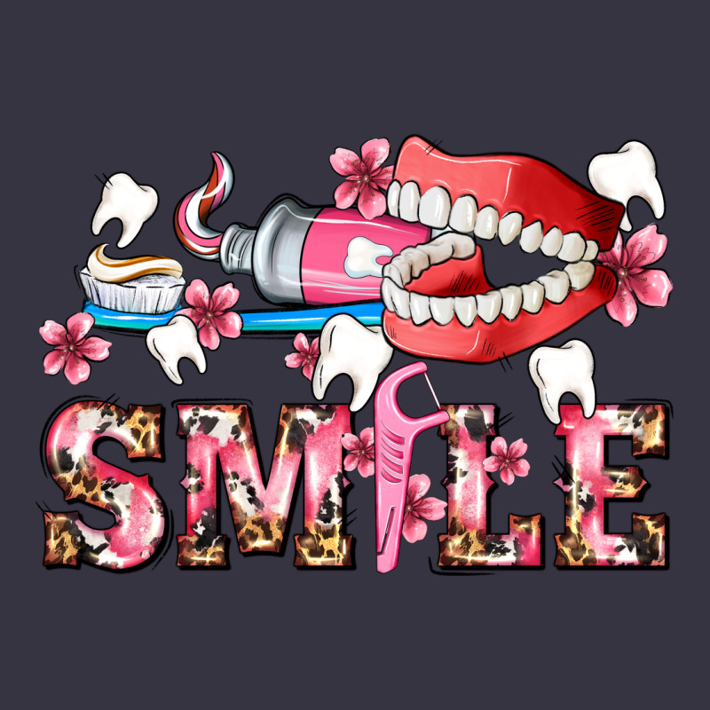 Smile With Teeth And Brush Vintage Hoodie by AdoDesignShop | Teevron