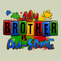 My Brother Is Ausome Autism Heavyweight Hoodie | Teevron