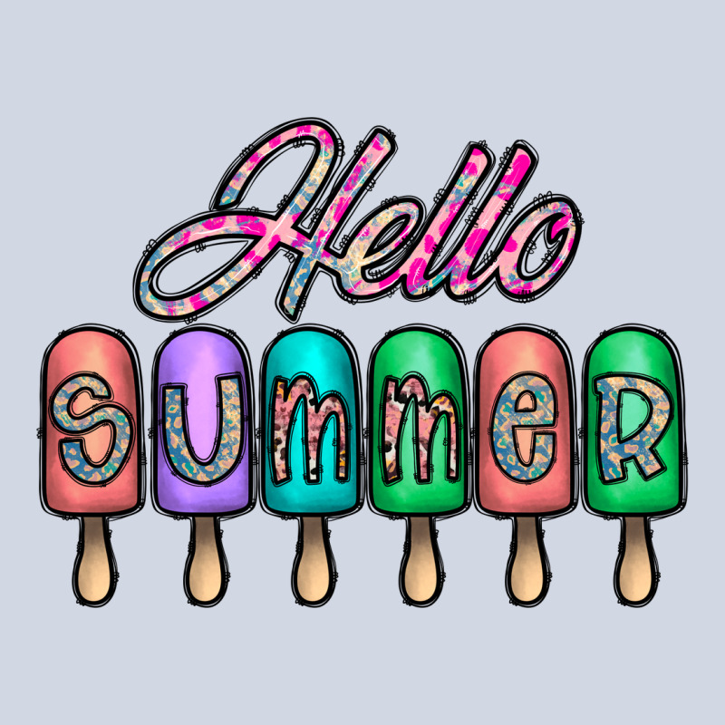 Hello Summer Premium Sweatshirt by CowhideDigitalArt | Teevron