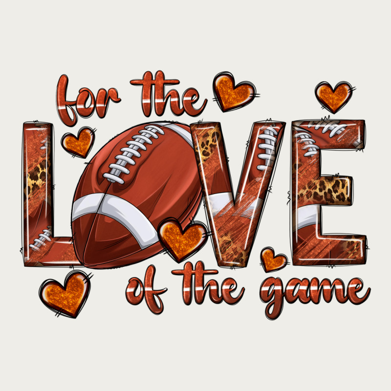 For The Love Of The Game Football Zipper Hoodie by texasbilliewilder | Teevron