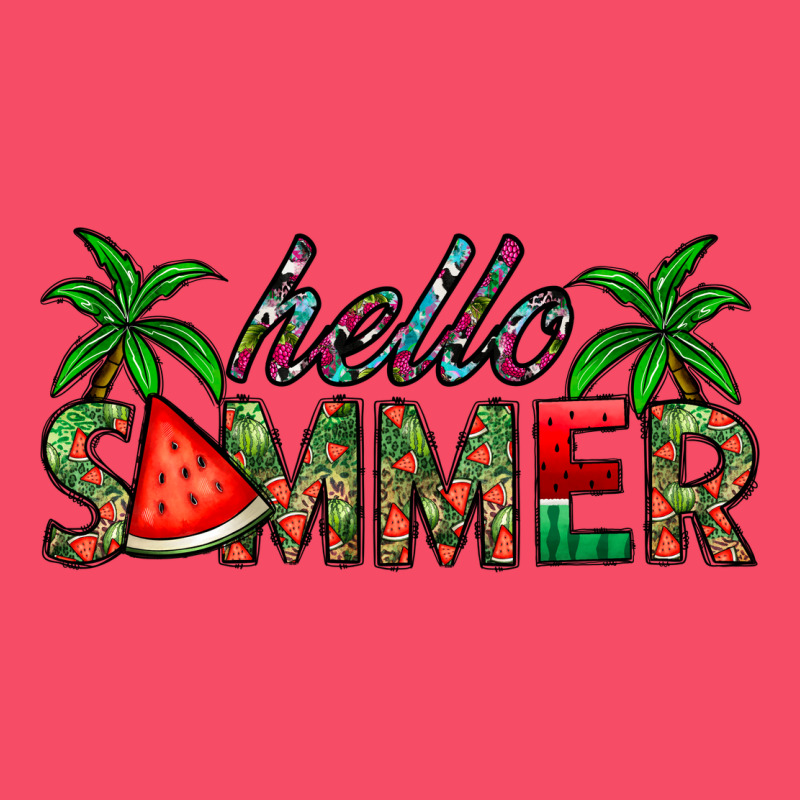 Hello Summer Premium Sweatshirt by CowhideDigitalArt | Teevron
