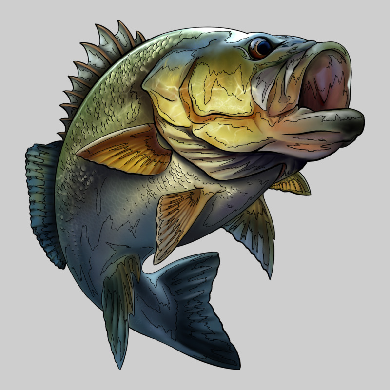 Jumping Bass Premium Tee by LillyAllenDesigns | Teevron