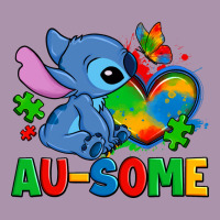 Ausome Stitch Autism Heavyweight Hoodie | Teevron