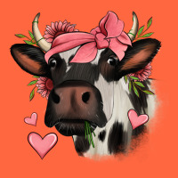Valentines Day Cow Premium Hoodie | Teevron