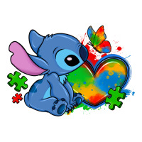 autism stitch heart | Teevron