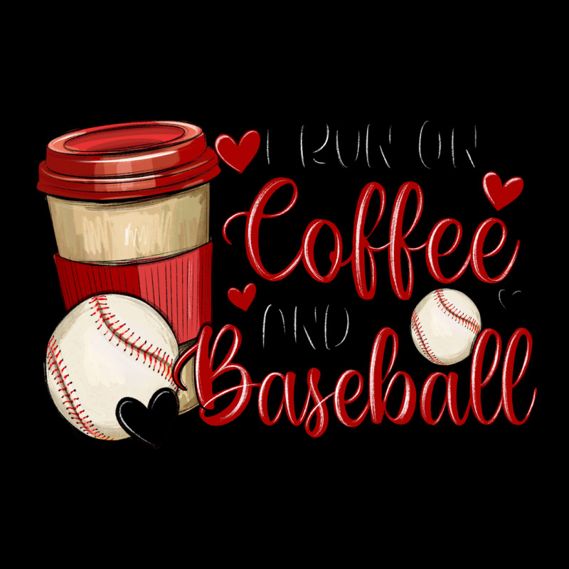 I Run On Coffee And Baseball Urban Hoodie by MaliasSmallBusiness | Teevron