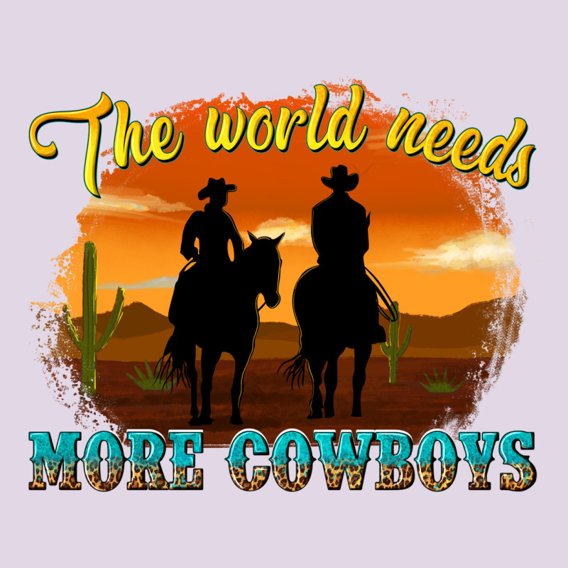The World Needs More Cowboys Classic Tee by texasbilliewilder | Teevron