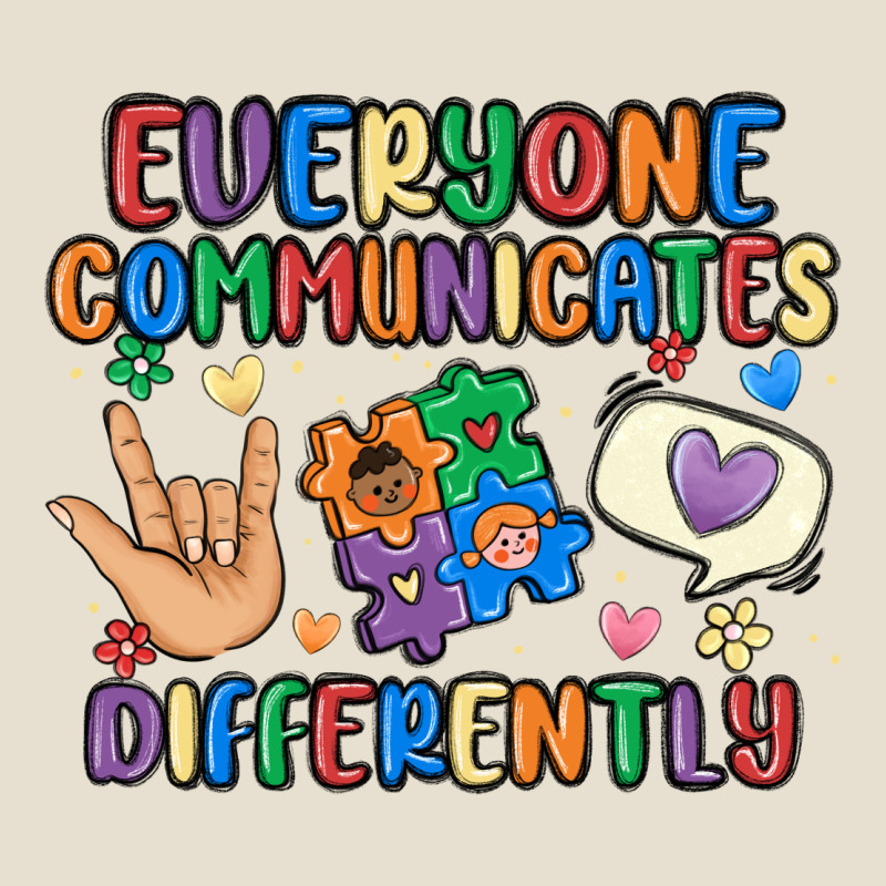 Everyone Communicates Differently Urban Hoodie by MaliasSmallBusiness | Teevron