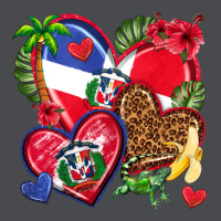 Dominican Republic  Hearts Zipper Hoodie | Teevron