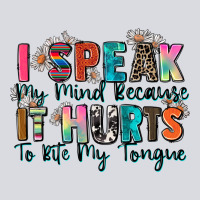 I Speak My Mind Because It Hurts To Bite My Tongue Zipper Hoodie | Teevron