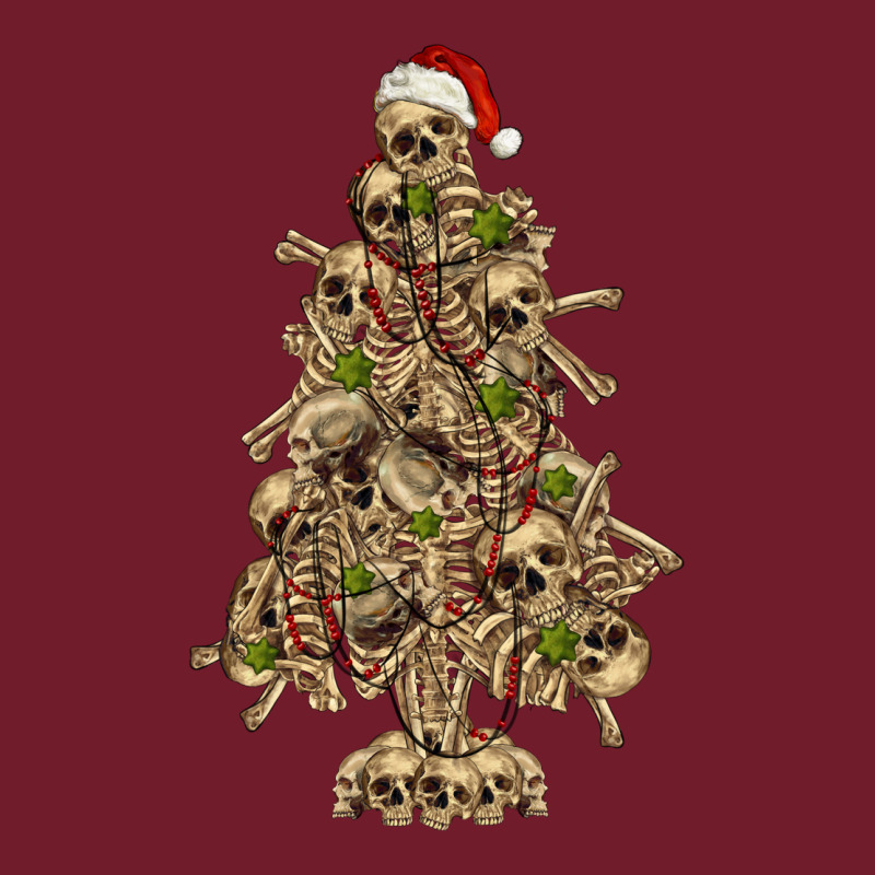 Skeleton Christmas Tree Zipper Hoodie by RanaPortraitStore | Teevron