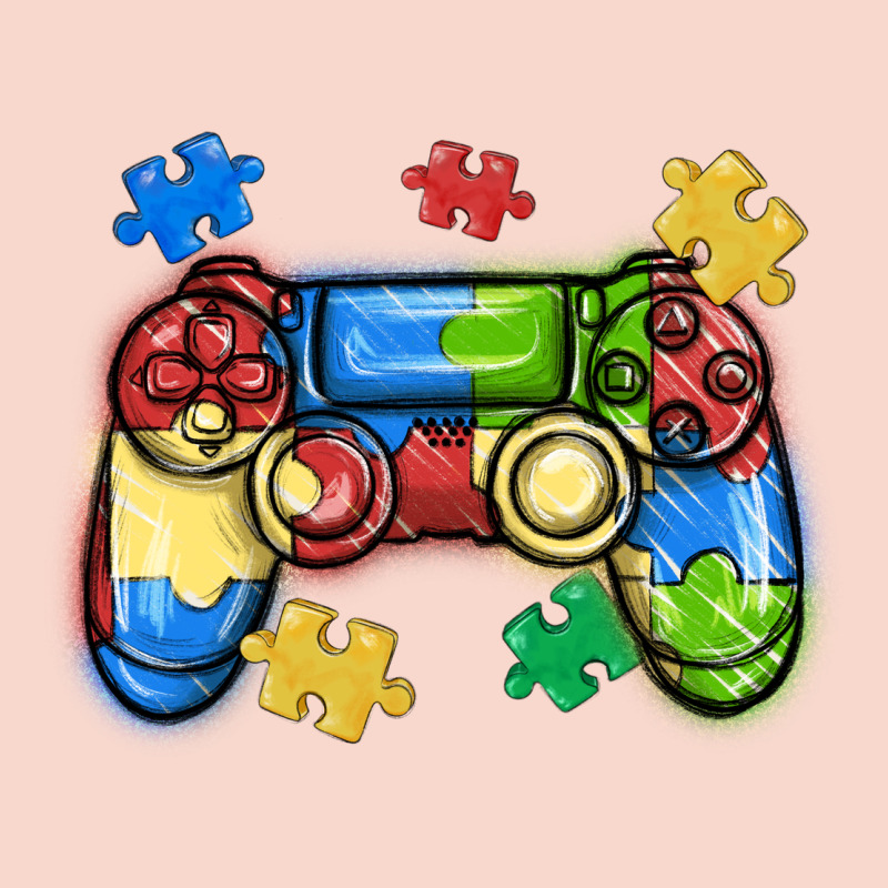 Autism Awareness Video Game Controller Urban Hoodie by MaliasSmallBusiness | Teevron