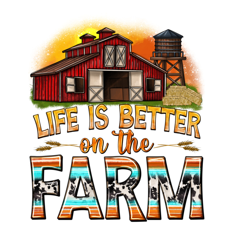 Life Is Better On The Farm With Barn Zipper Hoodie by texasbilliewilder | Teevron