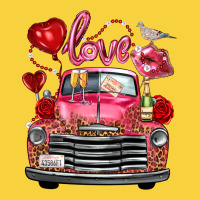 Valentine's Day Truck Love Bird Letter Premium Sweatshirt | Teevron