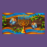 Hanukkah With Candlestick Vintage Hoodie | Teevron