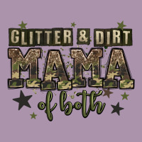 Glitter And Dirt Mama Of Both Heavyweight Hoodie | Teevron