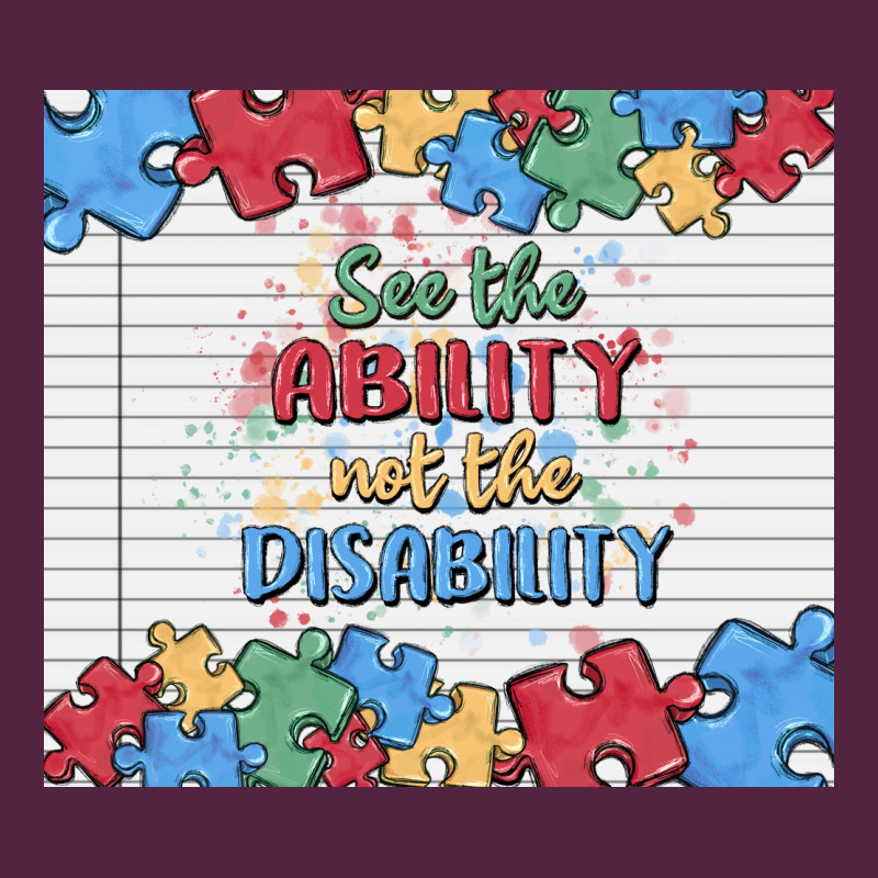 See The Ability Not The Disability Urban Hoodie by MaliasSmallBusiness | Teevron