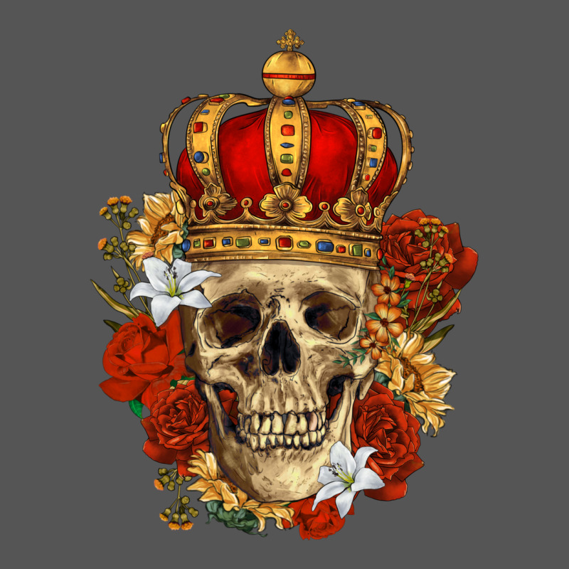 Skull King Zipper Hoodie by RanaPortraitStore | Teevron
