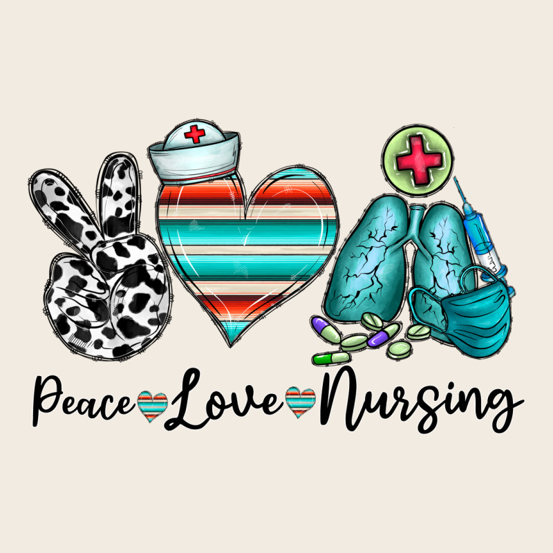 Peace Love Nursing Premium Sweatshirt by CowhideDigitalArt | Teevron