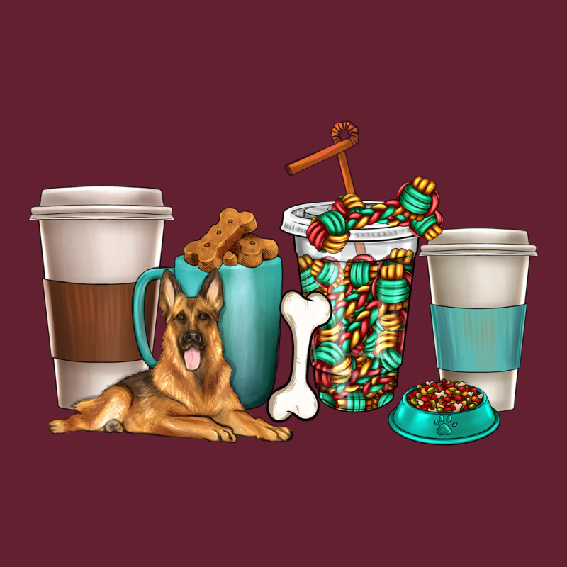 German Shepherd Dog Coffee Cups Classic Tee by texasbilliewilder | Teevron