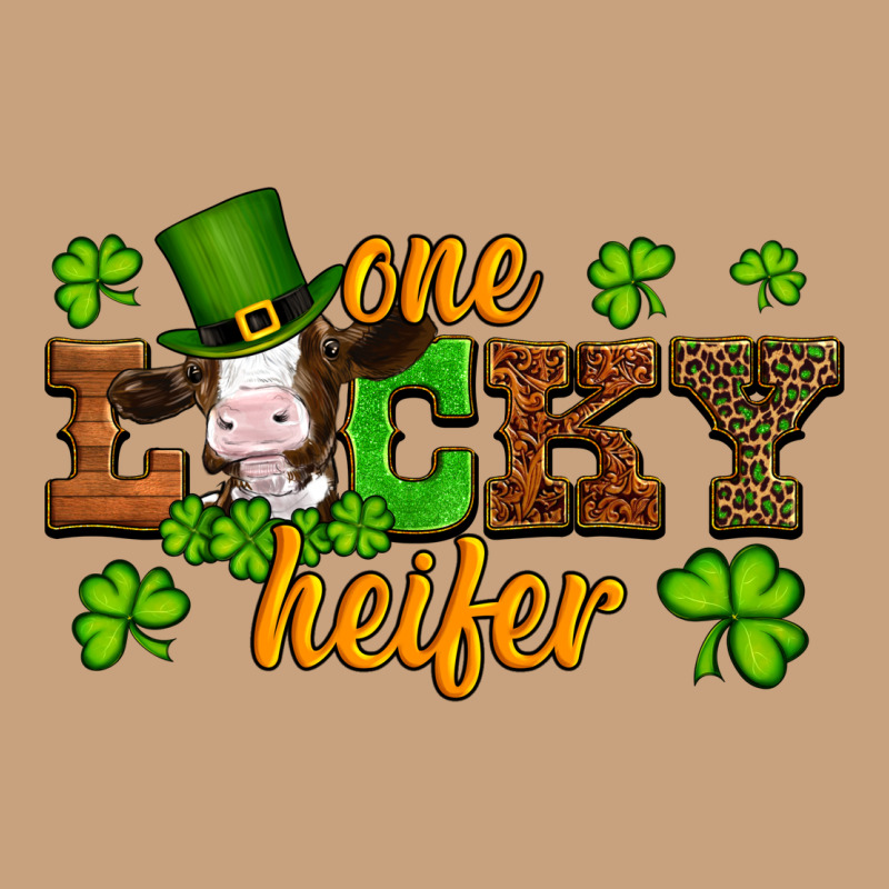 St Patricks One Lucky Heifer Baby Cow Vintage Tee by Artiststas | Teevron